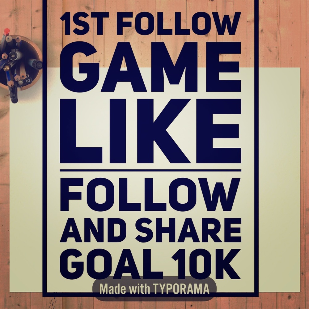 NEW share game! Like, follow, & share! 💕